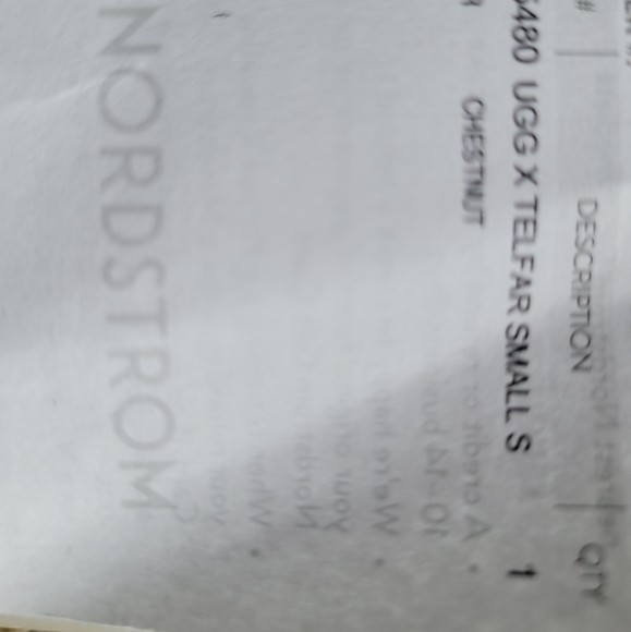 TELFAR X UGG Small Genuine Shearling Shopper (Chestnut) - Picture 5 of 5